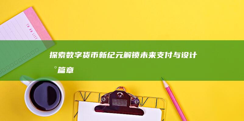 探索数字货币新纪元：解锁未来支付与设计新篇章